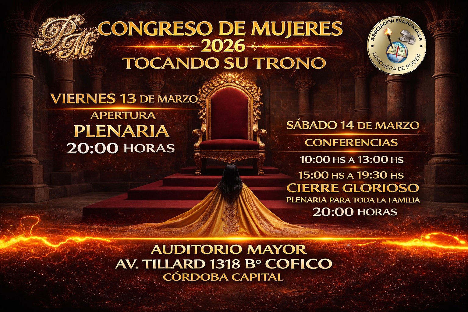 Flyer Congreso de Mujeres